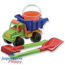 BOLSO CAMION MEDIANO CON PALA RASTRILLO Y BALDE GR