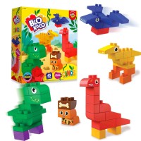 BLOKOCO CREA x 45pzas DINOS