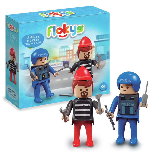 FLOKYS POLICIA __NM_PLUS__ BANDIDO
