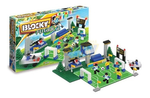 BLOCKY FUTBOL 2 x 185 pzas
