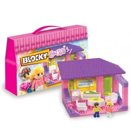 BLOCKY HOUSE 1 LIVING 80pzas